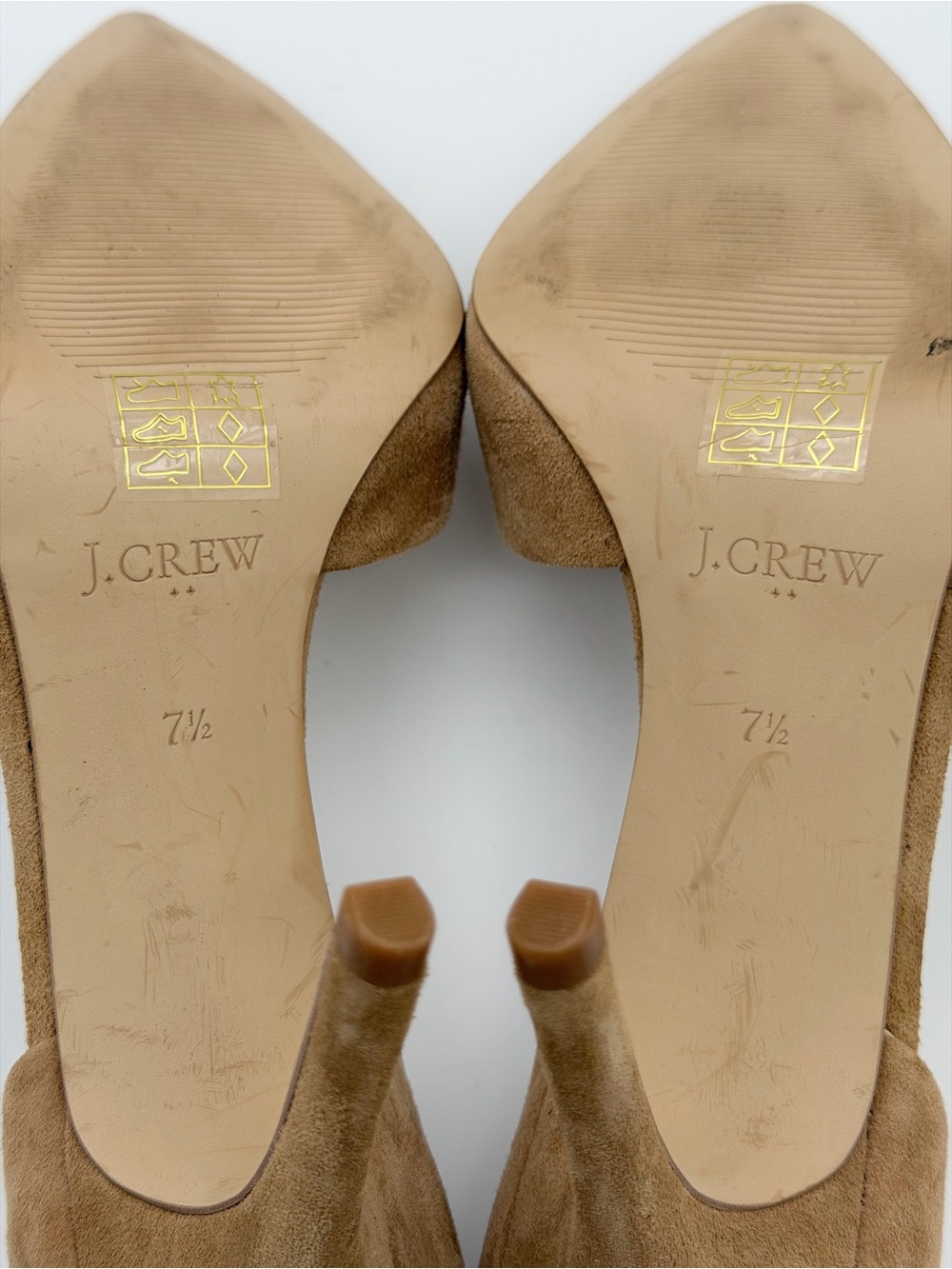J.Crew Lana Suede d’Orsay Pumps – Saddle Tan – Size 7.5 - Picture 9 of 9
